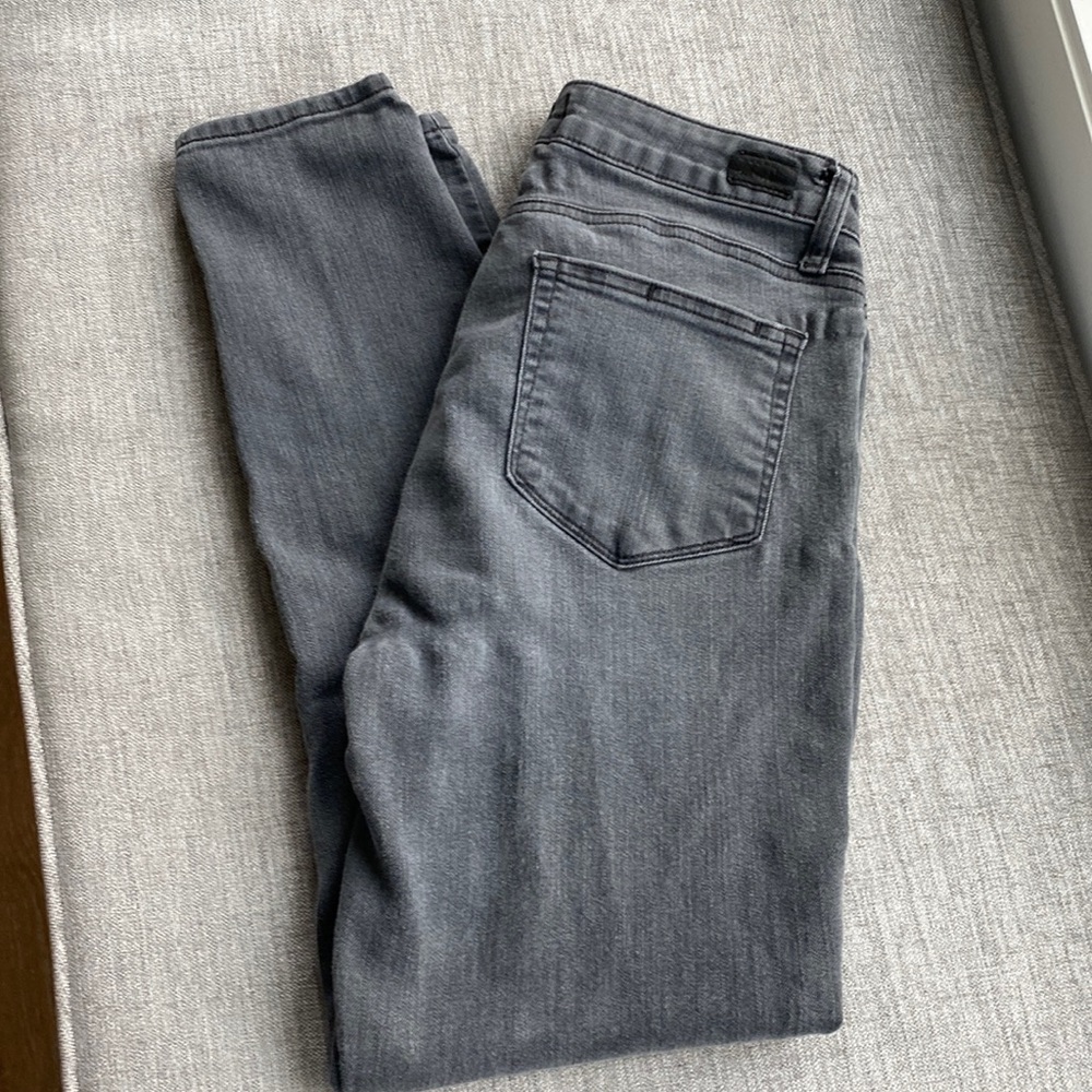 Paige grey skinny jeans